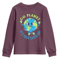 Go Planet It's Your Earth Day Youth Sweatshirt