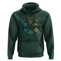 Save Bees Rescue Animals Recycle Plastic Hoodie Earth Day Protect The Environment