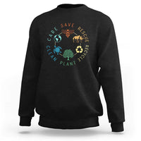 Save Bees Rescue Animals Recycle Plastic Sweatshirt Earth Day Protect The Environment