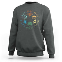 Save Bees Rescue Animals Recycle Plastic Sweatshirt Earth Day Protect The Environment