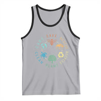 Save Bees Rescue Animals Recycle Plastic Tank Top Earth Day Protect The Environment