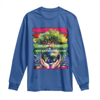 Earth Day Long Sleeve Shirt And I Think To Myself What A Wonderful World Rainbow