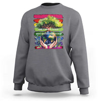Earth Day Sweatshirt And I Think To Myself What A Wonderful World Rainbow