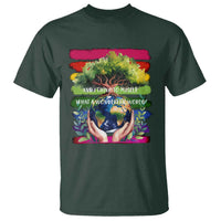 Earth Day T Shirt And I Think To Myself What A Wonderful World Rainbow
