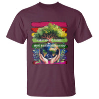 Earth Day T Shirt And I Think To Myself What A Wonderful World Rainbow