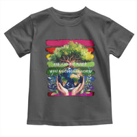 Earth Day Toddler T Shirt And I Think To Myself What A Wonderful World Rainbow