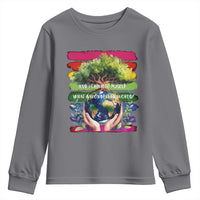 Earth Day Youth Sweatshirt And I Think To Myself What A Wonderful World Rainbow