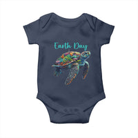 Sea Turtle Earth Day Baby Onesie Save The Earth