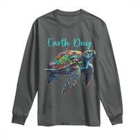 Sea Turtle Earth Day Long Sleeve Shirt Save The Earth