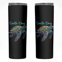 Sea Turtle Earth Day Skinny Tumbler Save The Earth