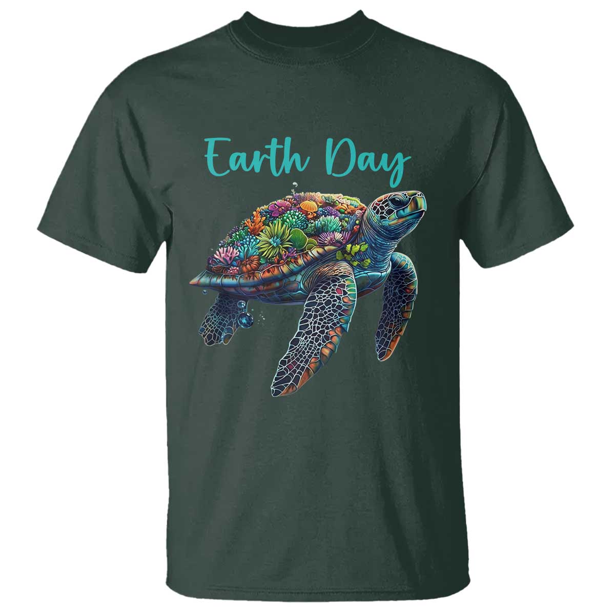 Sea Turtle Earth Day T Shirt Save The Earth