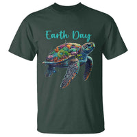 Sea Turtle Earth Day T Shirt Save The Earth