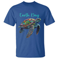 Sea Turtle Earth Day T Shirt Save The Earth