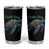 Sea Turtle Earth Day Tumbler Cup Save The Earth