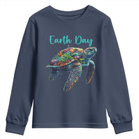 Sea Turtle Earth Day Youth Sweatshirt Save The Earth