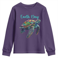 Sea Turtle Earth Day Youth Sweatshirt Save The Earth