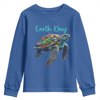 Sea Turtle Earth Day Youth Sweatshirt Save The Earth