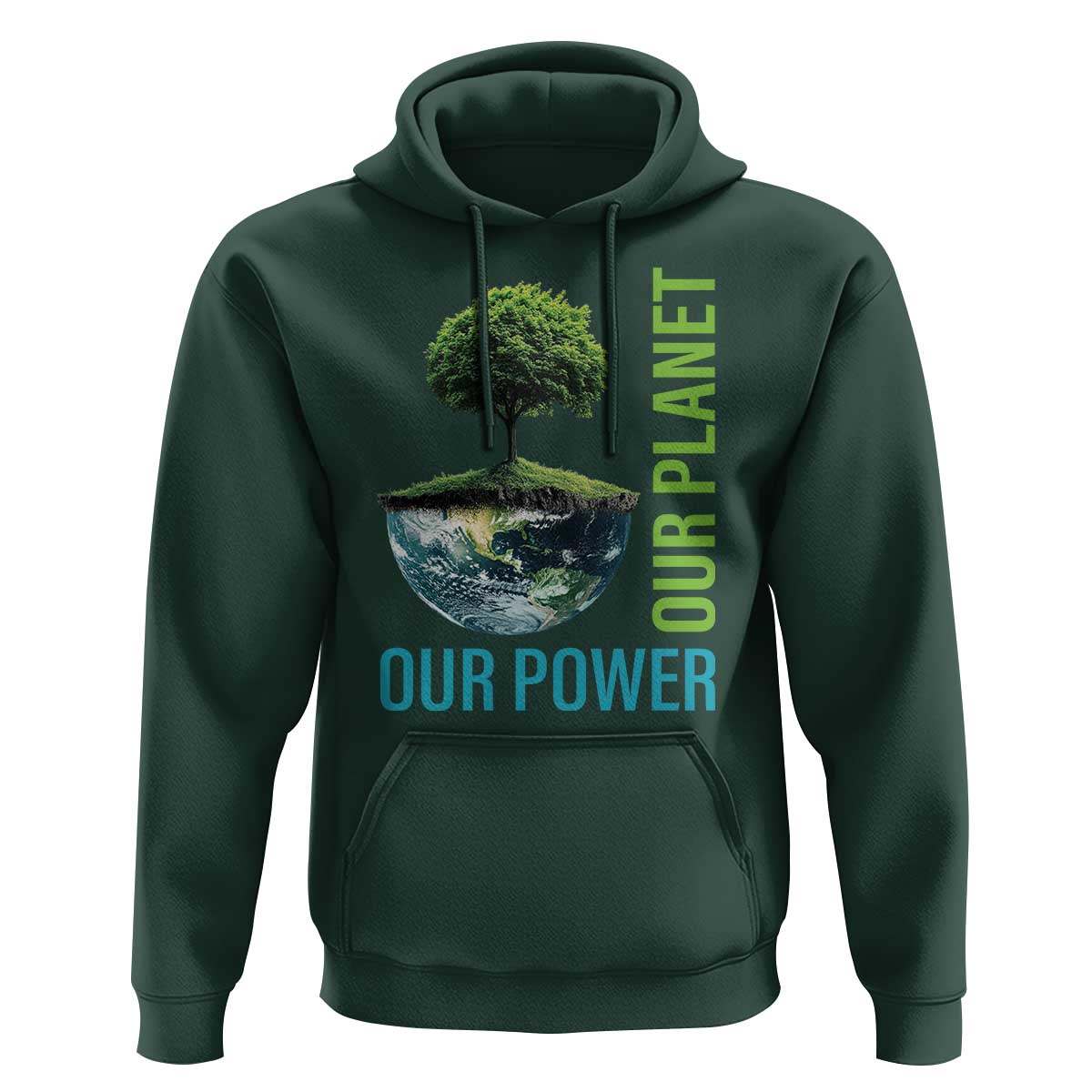 Our Power Our Planet Hoodie Earth Day 2025