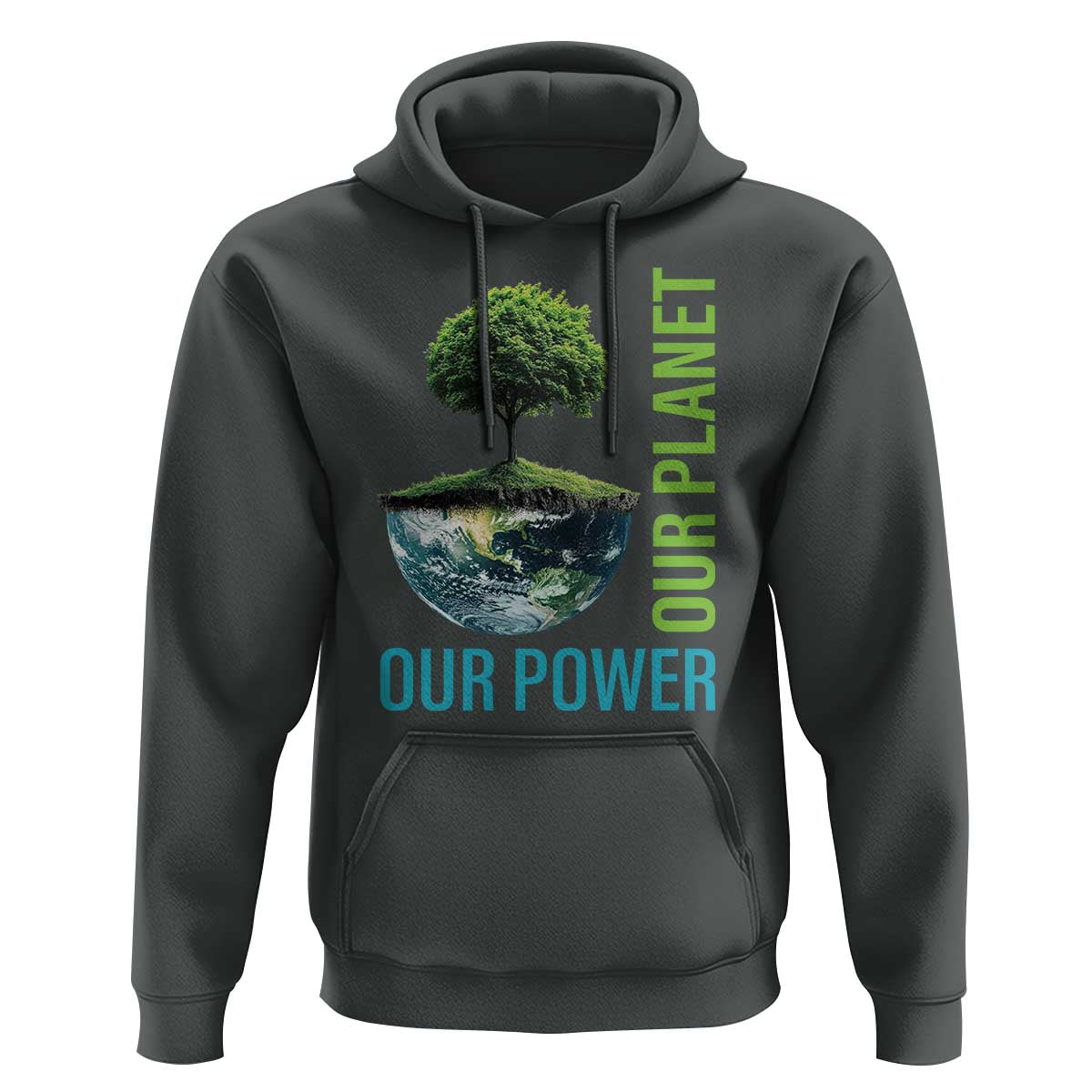 Our Power Our Planet Hoodie Earth Day 2025