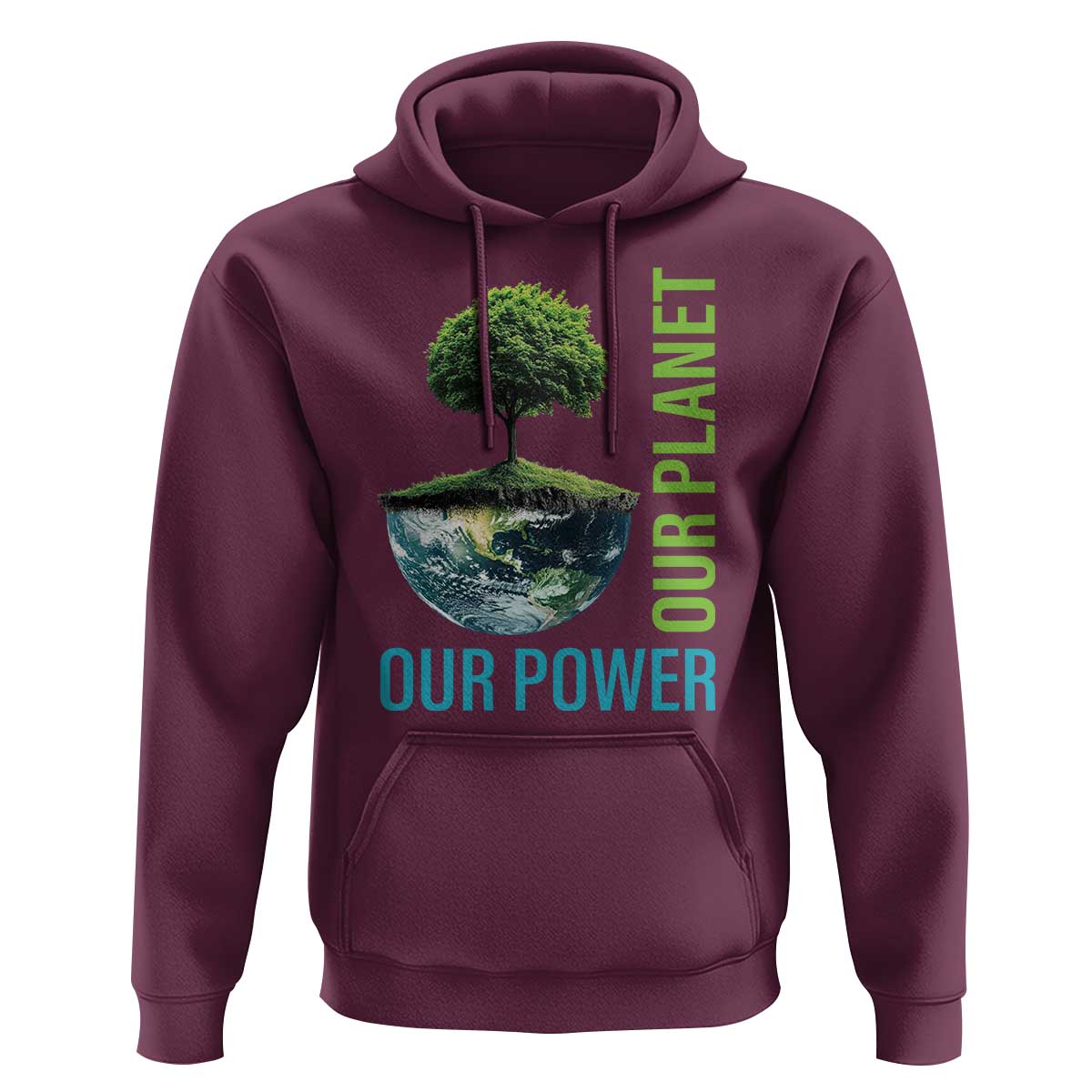 Our Power Our Planet Hoodie Earth Day 2025