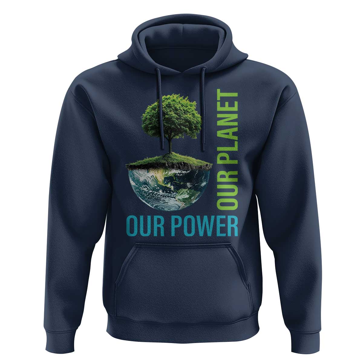 Our Power Our Planet Hoodie Earth Day 2025
