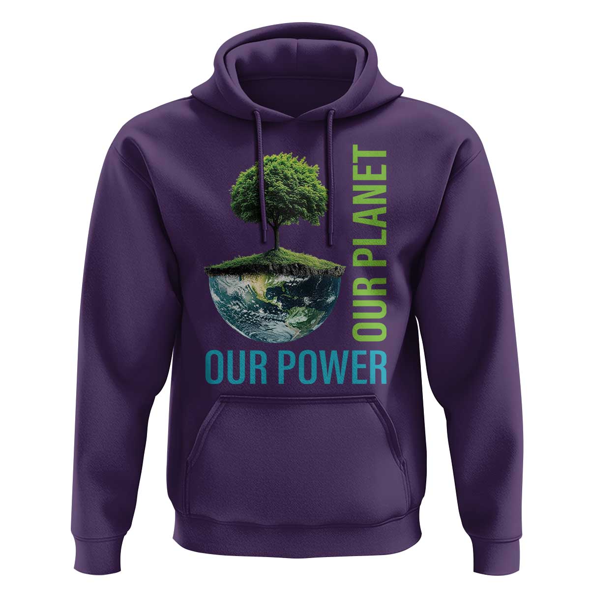Our Power Our Planet Hoodie Earth Day 2025