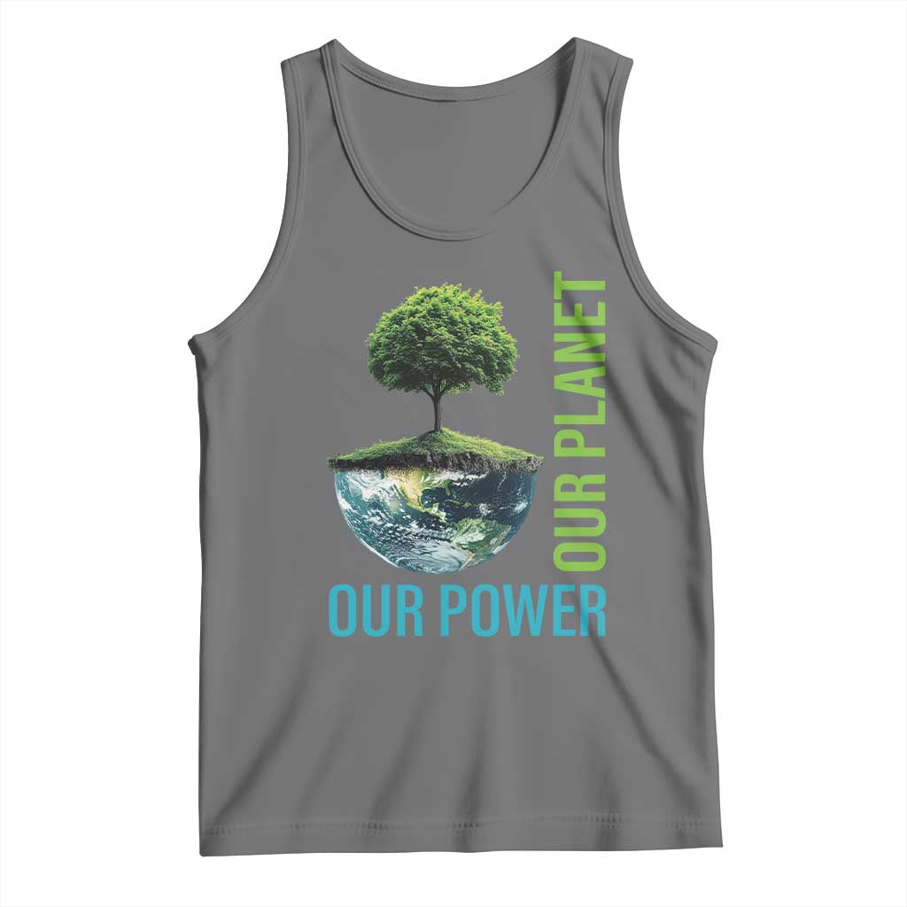 Our Power Our Planet Tank Top Earth Day 2025