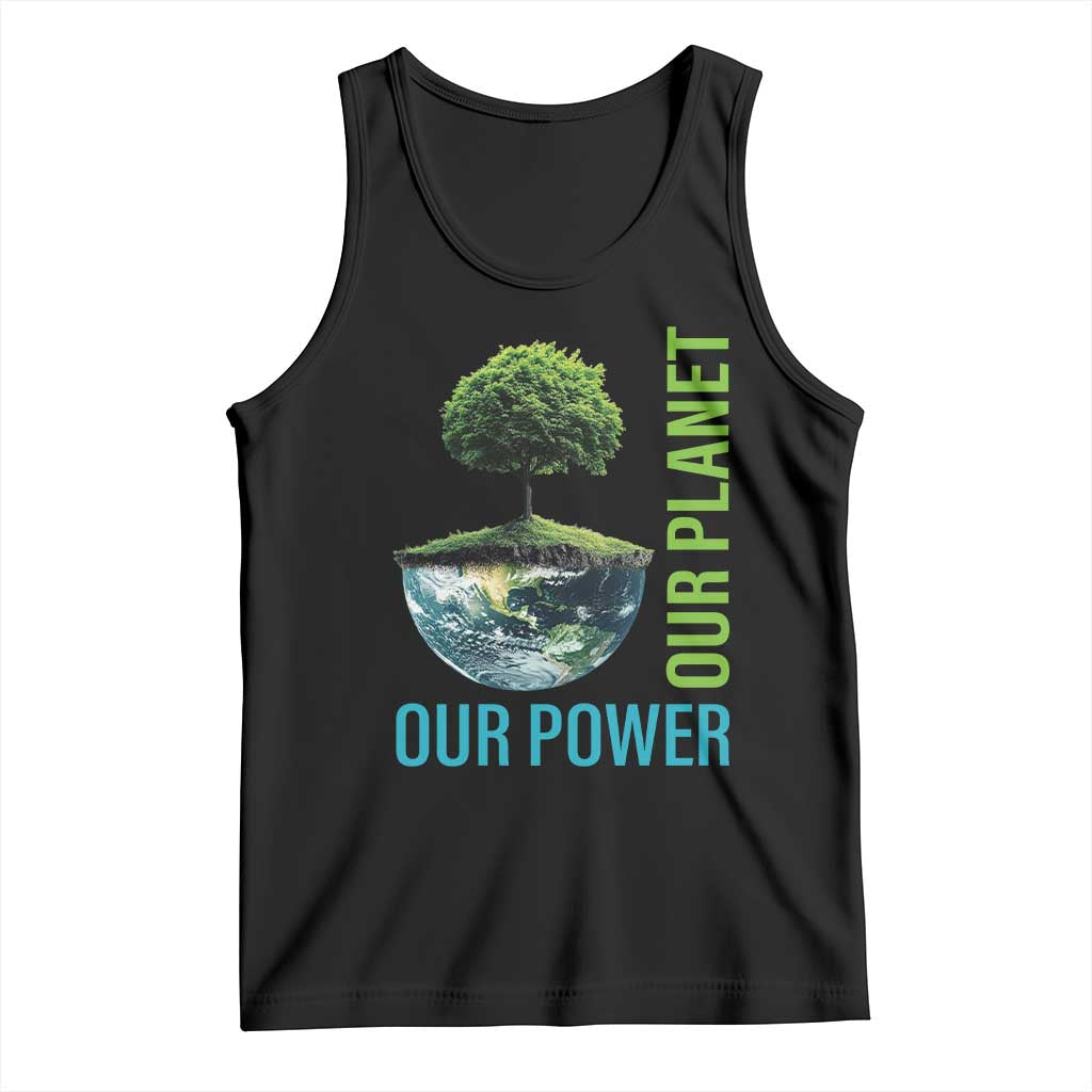Our Power Our Planet Tank Top Earth Day 2025