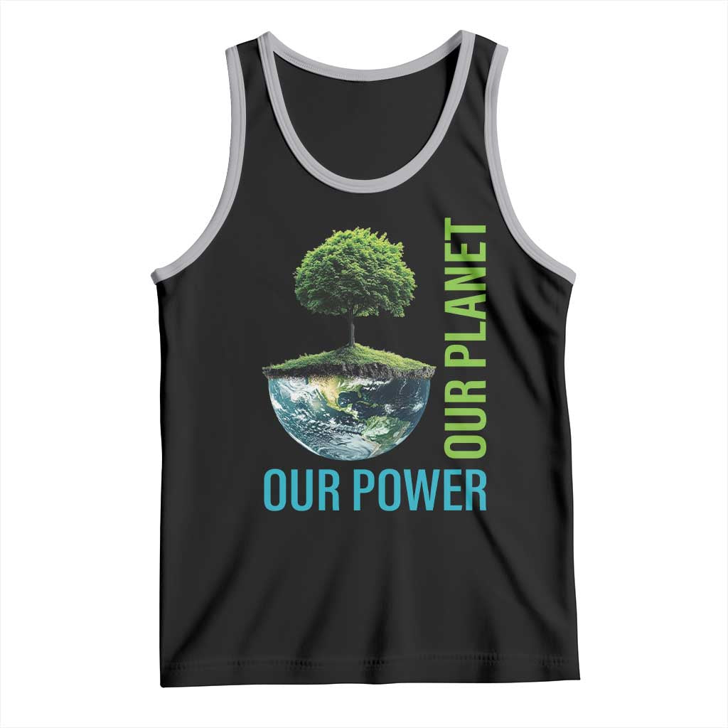 Our Power Our Planet Tank Top Earth Day 2025