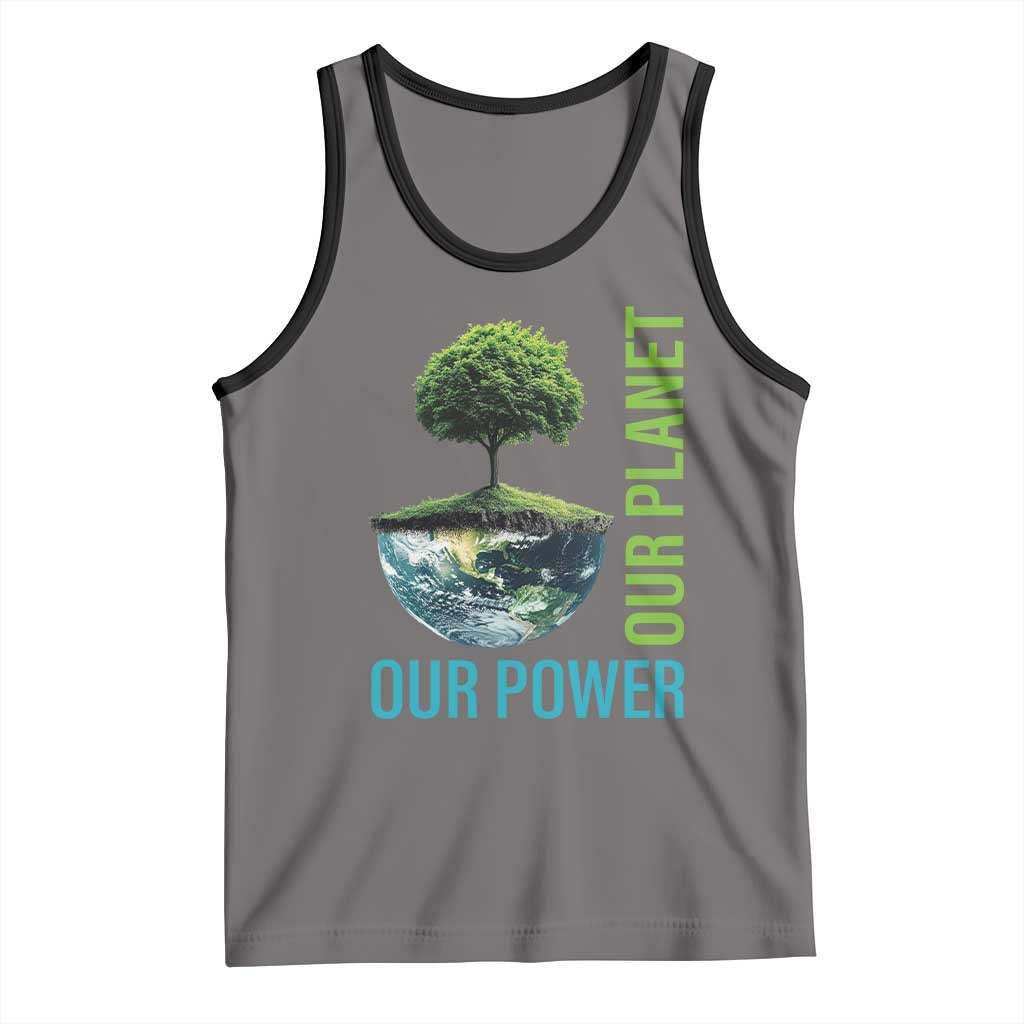 Our Power Our Planet Tank Top Earth Day 2025