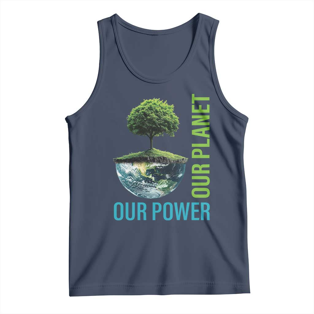 Our Power Our Planet Tank Top Earth Day 2025