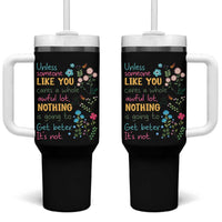 Protect Environment Tumbler With Handle Unless Someone Like You Cares A Whole Awful Lot