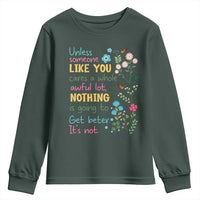 Protect Environment Youth Sweatshirt Unless Someone Like You Cares A Whole Awful Lot