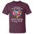 AAPI Heritage Month T Shirt National Asian American and Pacific Islander Countries Flag Heart