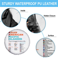 AAPI Heritage Month Spare Tire Cover Asian American and Pacific Islander Countries Pride