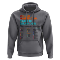 AAPI Heritage Month Hoodie Asian American and Pacific Islander Countries Pride