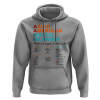 AAPI Heritage Month Hoodie Asian American and Pacific Islander Countries Pride