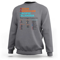 AAPI Heritage Month Sweatshirt Asian American and Pacific Islander Countries Pride