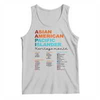AAPI Heritage Month Tank Top Asian American and Pacific Islander Countries Pride