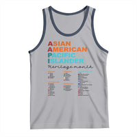 AAPI Heritage Month Tank Top Asian American and Pacific Islander Countries Pride