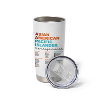 AAPI Heritage Month Tumbler Cup Asian American and Pacific Islander Countries Pride