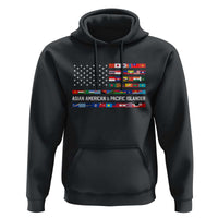 AAPI Heritage Month Hoodie Asian American and Pacific Islander USA Flag
