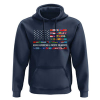 AAPI Heritage Month Hoodie Asian American and Pacific Islander USA Flag