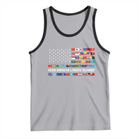 AAPI Heritage Month Tank Top Asian American and Pacific Islander USA Flag