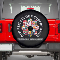 AAPI Heritage Month Spare Tire Cover Diversity Is Our Superpower Asian American and Pacific Islander