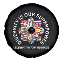 AAPI Heritage Month Spare Tire Cover Diversity Is Our Superpower Asian American and Pacific Islander