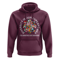 AAPI Heritage Month Hoodie Diversity Is Our Superpower Asian American and Pacific Islander