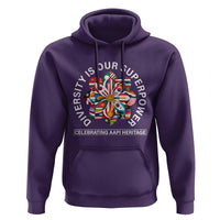 AAPI Heritage Month Hoodie Diversity Is Our Superpower Asian American and Pacific Islander