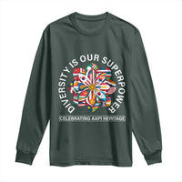 AAPI Heritage Month Long Sleeve Shirt Diversity Is Our Superpower Asian American and Pacific Islander