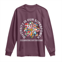 AAPI Heritage Month Long Sleeve Shirt Diversity Is Our Superpower Asian American and Pacific Islander